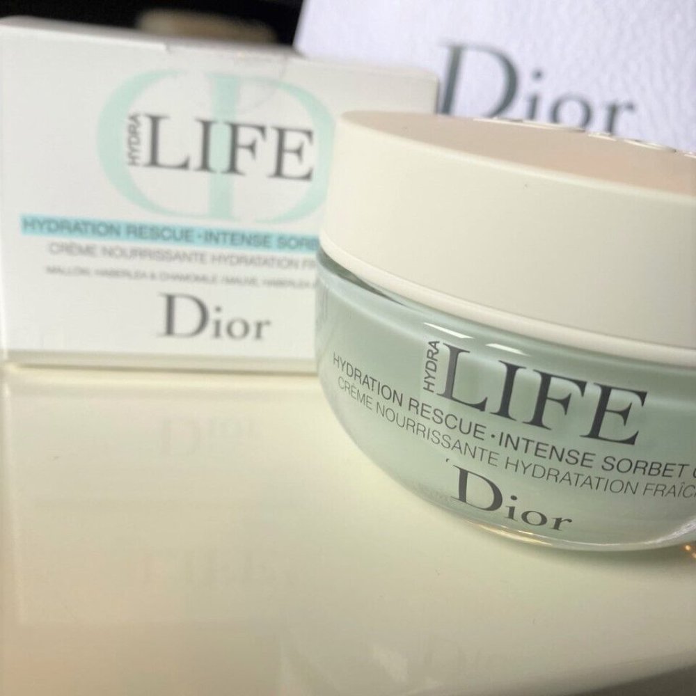 DIOR HYDRA LIFE HYDRATION RESCUE INTENSE SORBET CRÈME. BNIB. 50ml. RRP$ - Picture 5 of 8